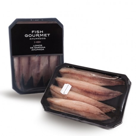 Lomo de sardina ahumada fish gourmet 120 gramos